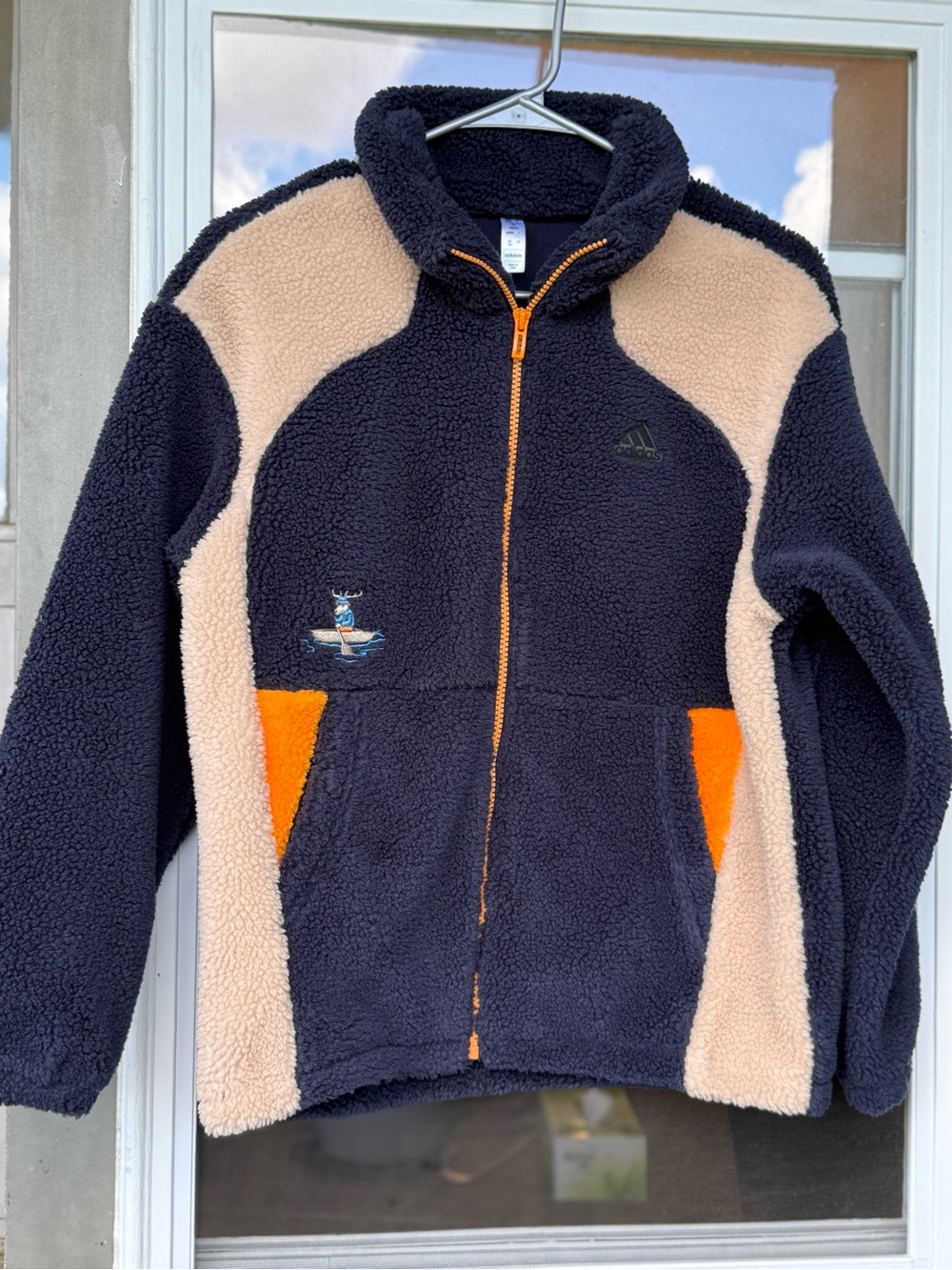 Adidas Sportswear FW24 Urban Outdoor fleece Sherpa Fall Winter Jacket Women Kids